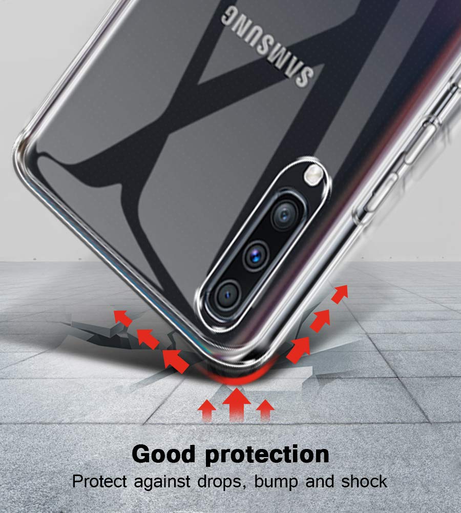 Bakeey-15mm-Ultra-thin-Shockproof-Transparent-TPU-Protective-Case-for-Samsung-Galaxy-A70-2019-1512715